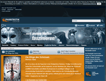Tablet Screenshot of forum.phantastik-couch.de